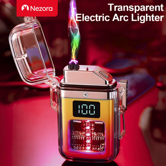 Encendedor de Plasma Recargable – A Prueba de Viento y Agua